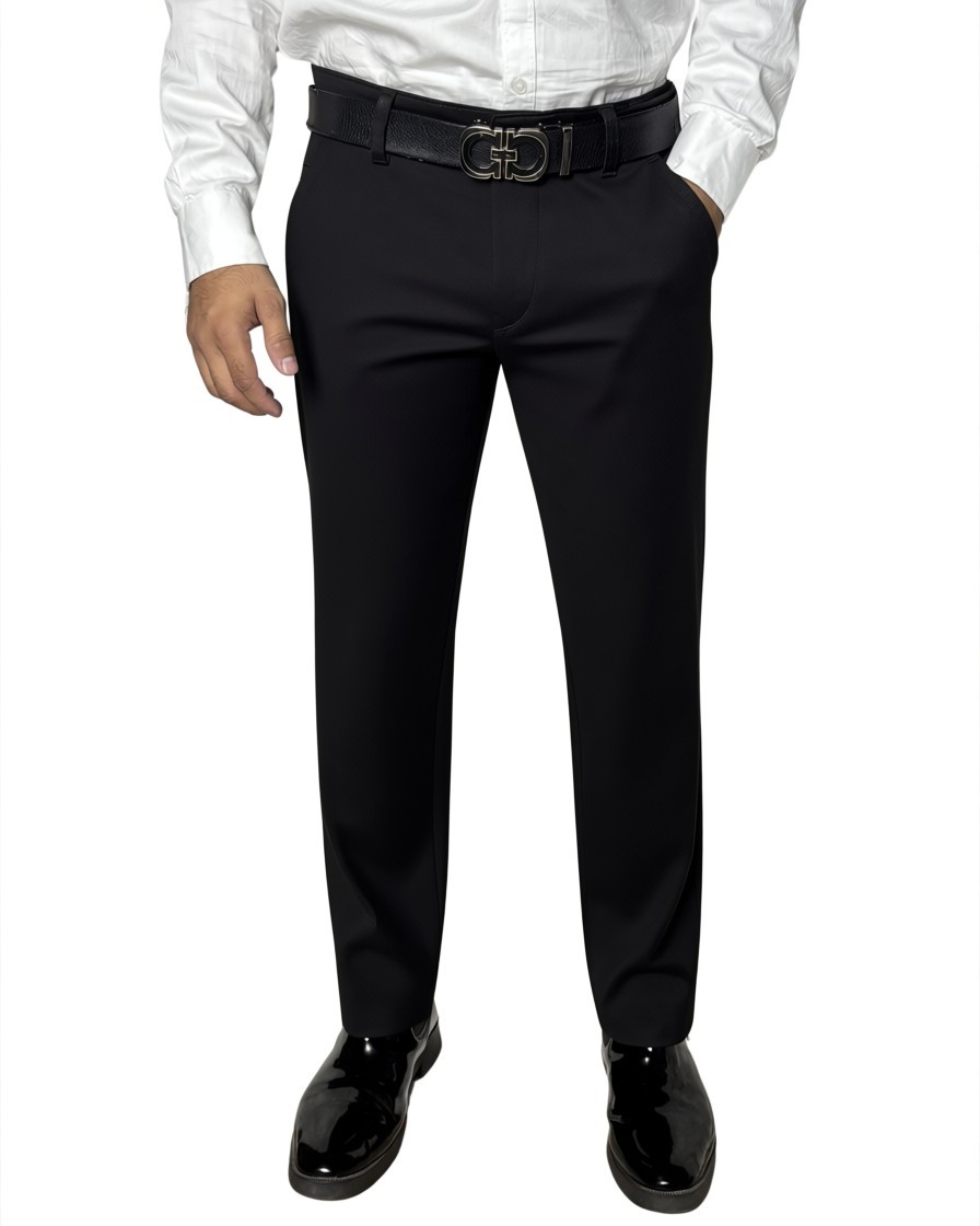 Navy Blue Cotton Pants 