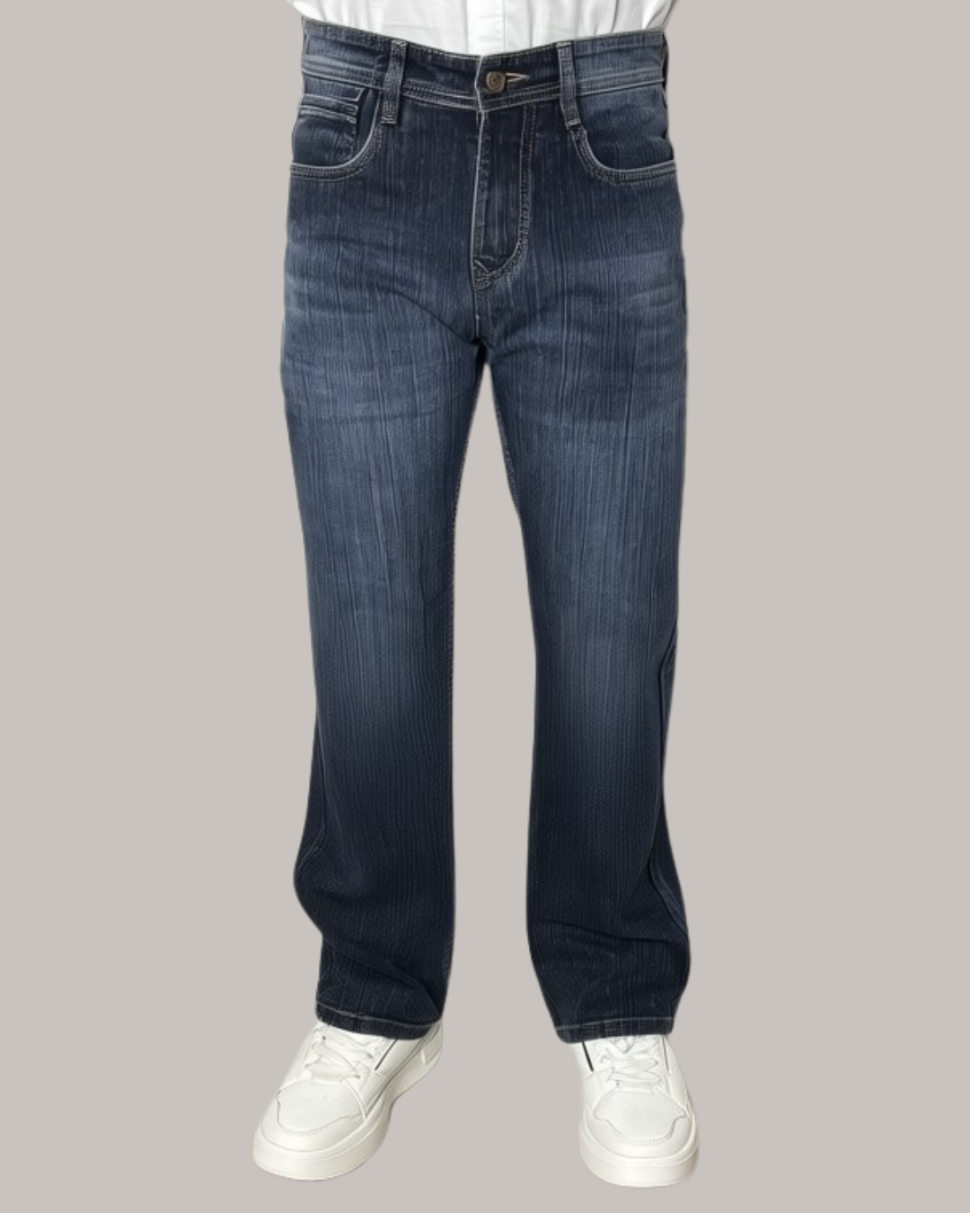 Classic Blue Straight Fit Denim