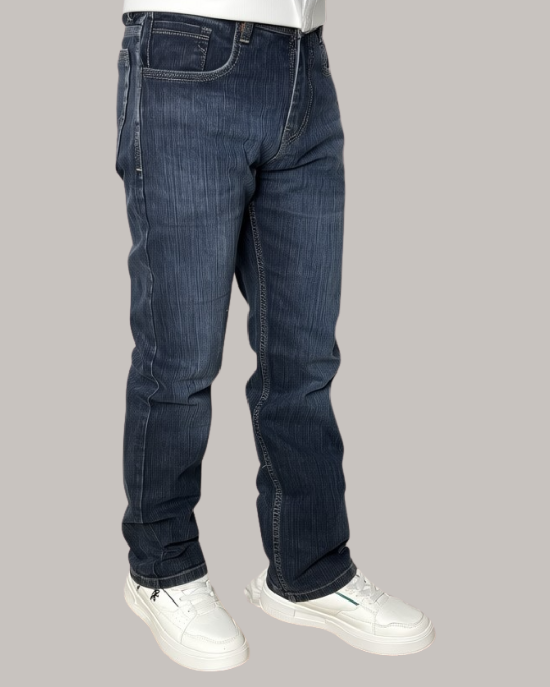 Deep Indigo Straight Fit Denim - Image 2