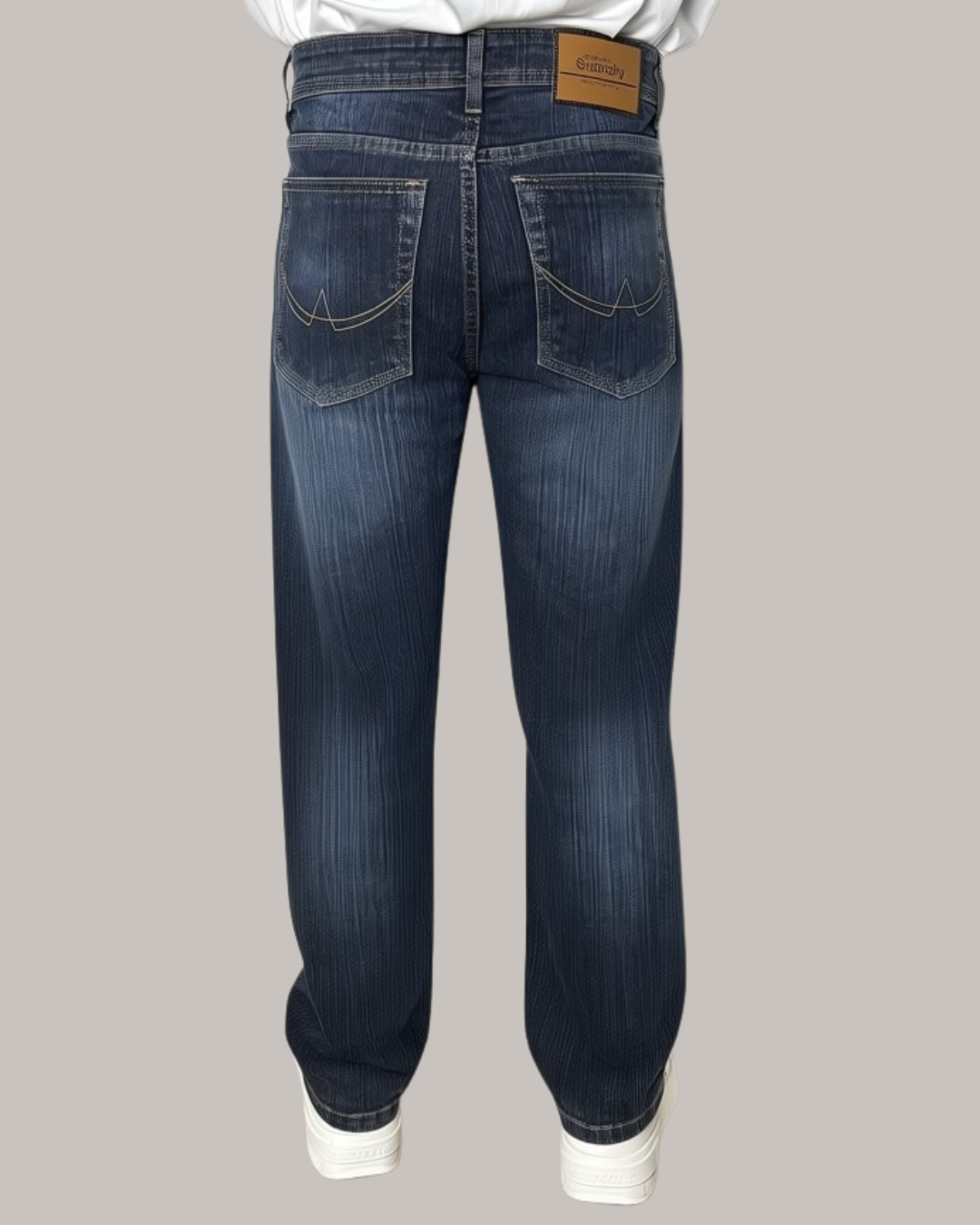 Deep Indigo Straight Fit Denim - Image 4