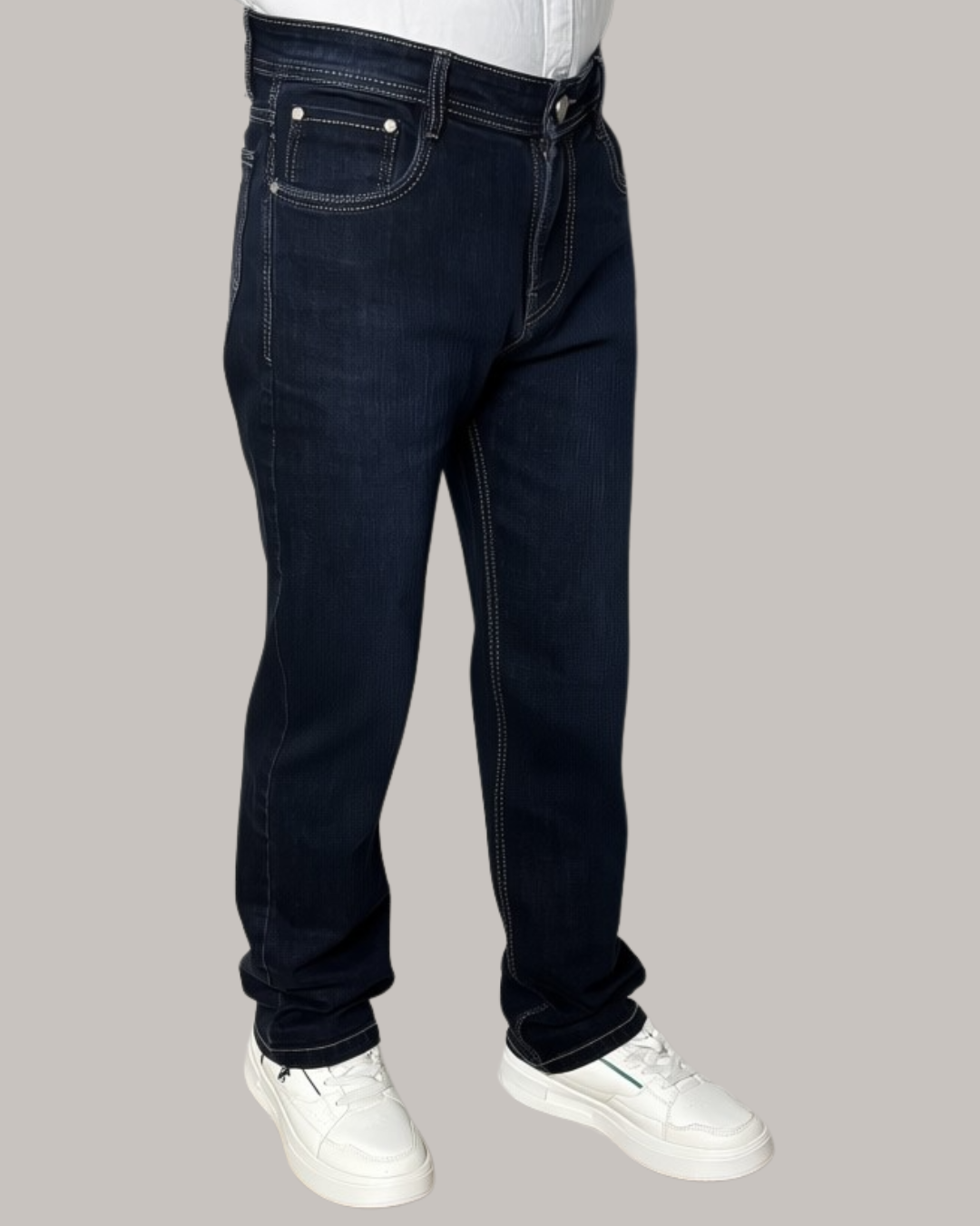 Midnight Indigo Straight Fit Denim - Image 2