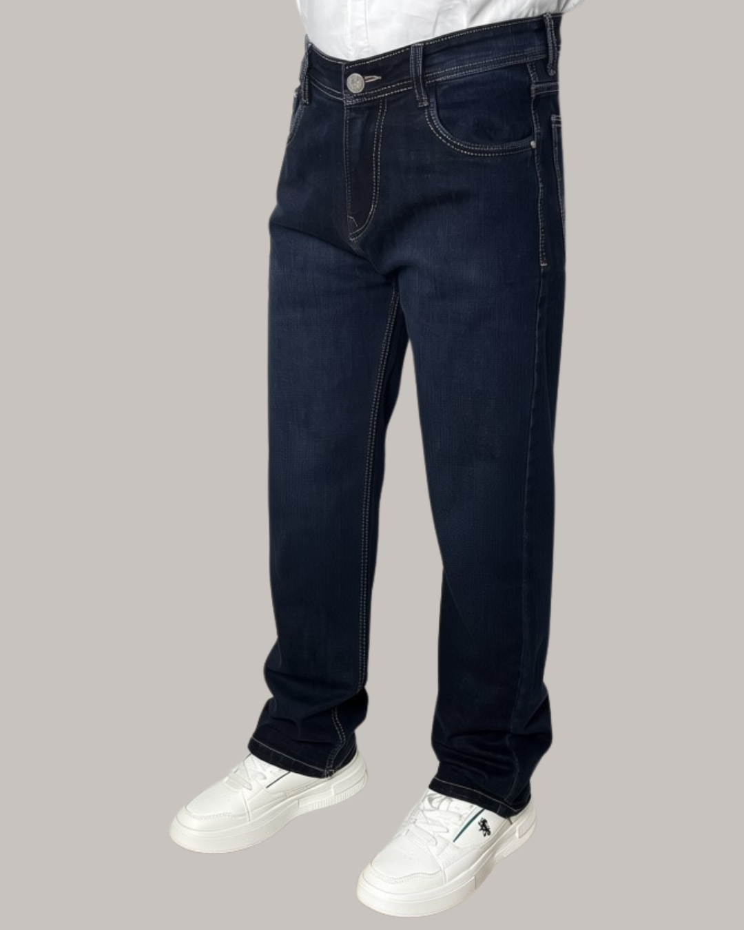 Midnight Indigo Straight Fit Denim - Image 3